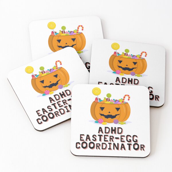 Item preview, ADHD - Easter Egg Coordinator - Trick or Treat Pumpkin Candy Basket designed and sold by TheBerriesADHD.
