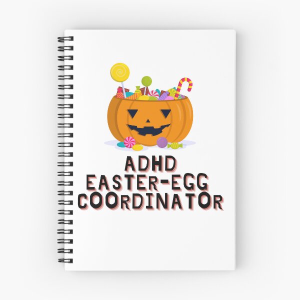 Item preview, ADHD - Easter Egg Coordinator - Trick or Treat Pumpkin Candy Basket designed and sold by TheBerriesADHD.