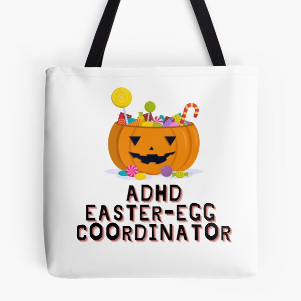 Item preview, ADHD - Easter Egg Coordinator - Trick or Treat Pumpkin Candy Basket designed and sold by TheBerriesADHD.