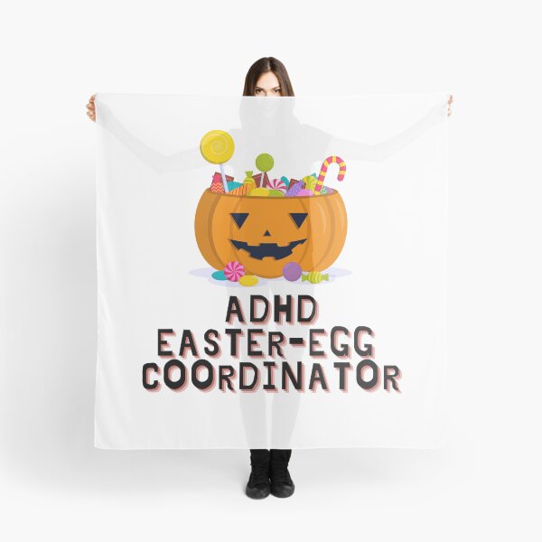 Item preview, ADHD - Easter Egg Coordinator - Trick or Treat Pumpkin Candy Basket designed and sold by TheBerriesADHD.