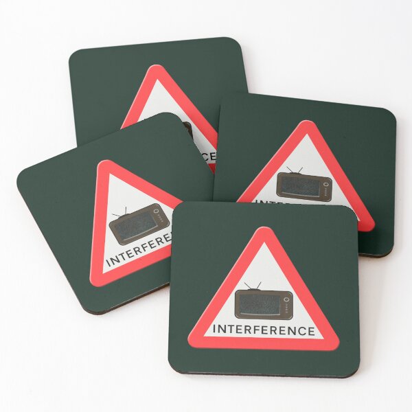 Item preview, Warning sign - Interference   designed and sold by HallelujahToys.
