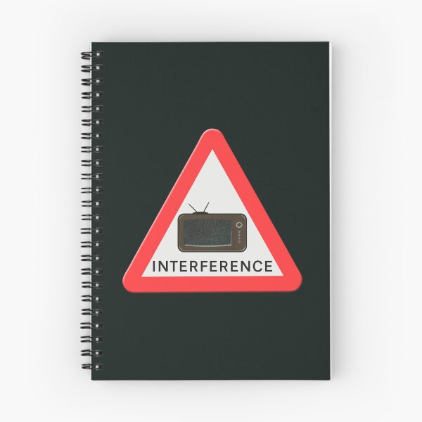 Item preview, Warning sign - Interference   designed and sold by HallelujahToys.