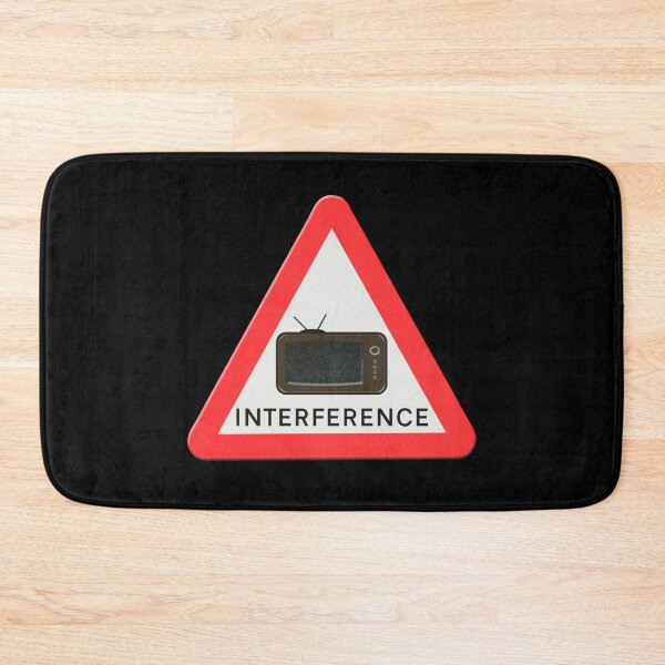 Item preview, Warning sign - Interference   designed and sold by HallelujahToys.