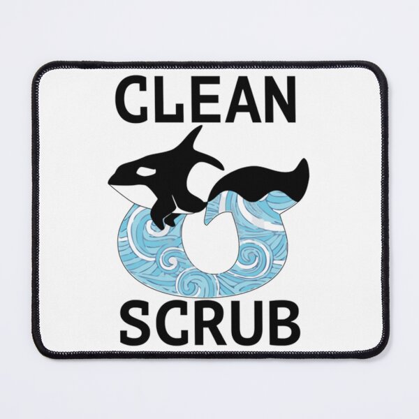 Item preview, Clean and Scrub of the C and S Union Killer Whale Tank designed and sold by CocoTreeHugger.