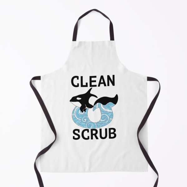Item preview, Clean and Scrub of the C and S Union Killer Whale Tank designed and sold by CocoTreeHugger.