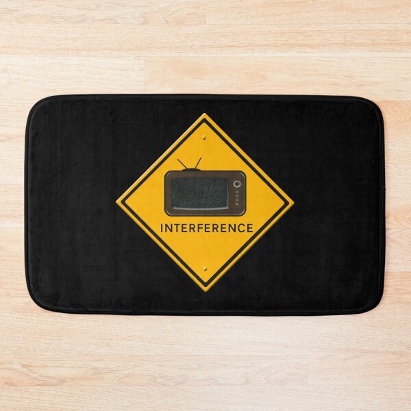 Item preview, Warning sign - Interference. Active  designed and sold by HallelujahToys.