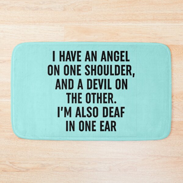 Item preview, I Have An Angel and A Devil designed and sold by Moeez Javed.