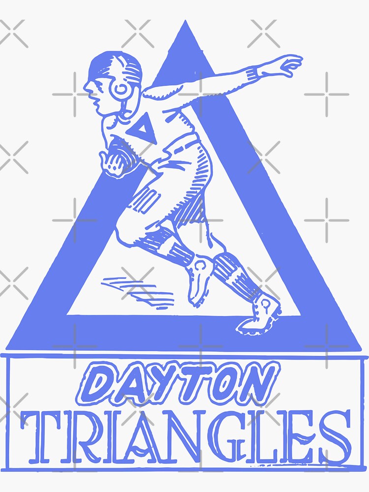 Chapel Blue Dayton Jersey Sticker 