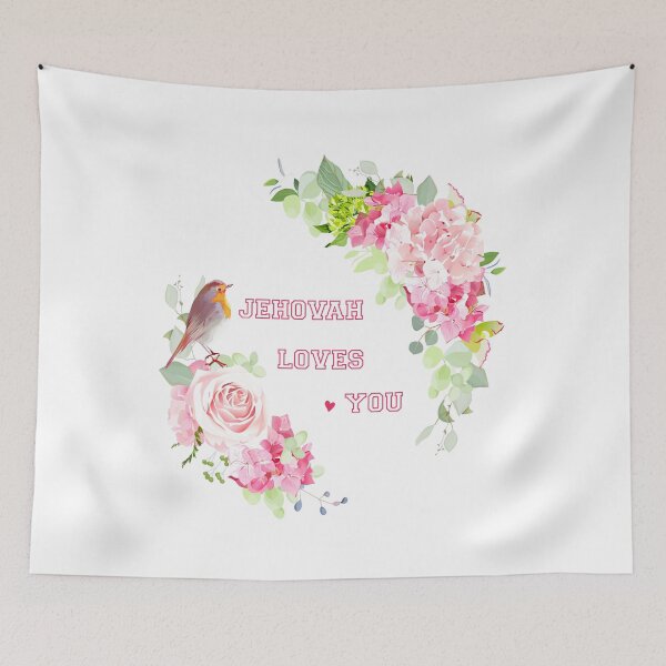 Item preview, Jehovah Loves You! Spiral Notebook designed and sold by crafts-gift.