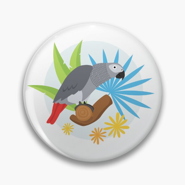 Item preview, A tropical Jaco parrot  designed and sold by ElenaKud.