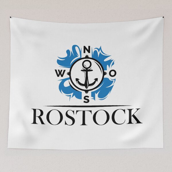 Item preview, Rostock anchor compass symbol sea gift - Captain Rostock designed and sold by AndreMi.