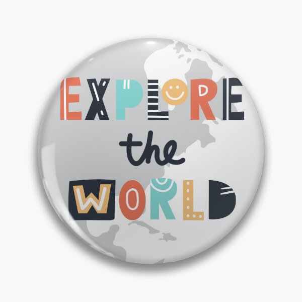 Item preview, Explore the World travel slogan designed and sold by piccalilli22.