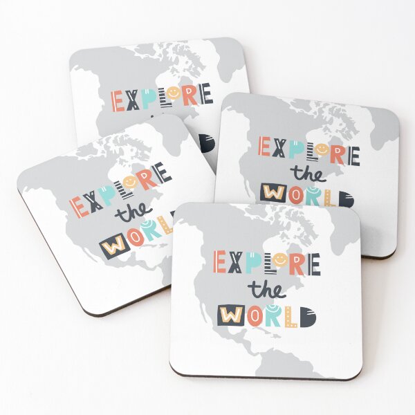 Item preview, Explore the World travel slogan designed and sold by piccalilli22.
