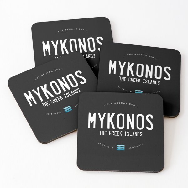 Item preview, Mykonos Greek Islands Beach Waves designed and sold by Toralloisa.