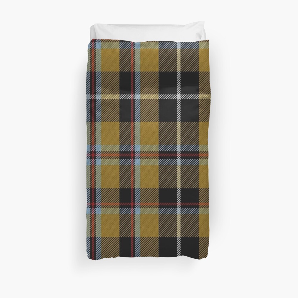 Cornish National District Tartan Duvet Cover