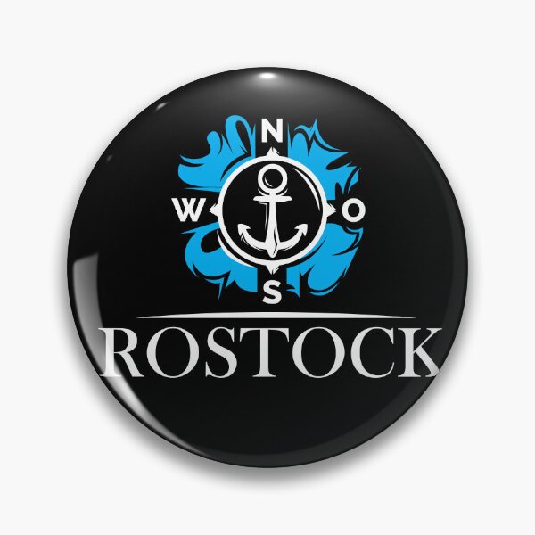 Item preview, Rostock Rostock Fans Shirt Lake Design Anchor Compass - Rostock Baltic Sea designed and sold by AndreMi.