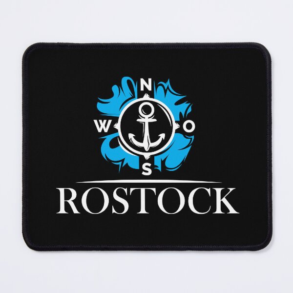 Item preview, Rostock Rostock Fans Shirt Lake Design Anchor Compass - Rostock Baltic Sea designed and sold by AndreMi.