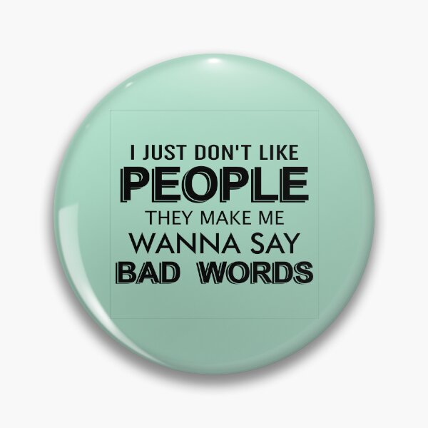 Item preview, I Just Dont Like People designed and sold by Moeez Javed.