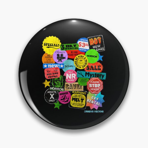 Item preview, THE ULTIMATE VHS STICKER SHIRT!  designed and sold by AnthonyBut5567.