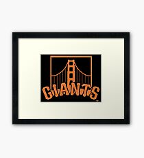San Francisco Giants Framed Print