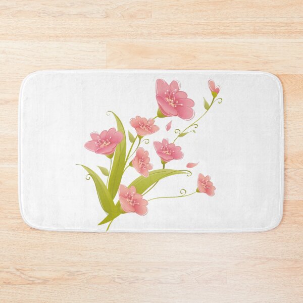 Item preview, Pink Floral Pattern Essential Accessories (Pinky Green) designed and sold by bailong1668.