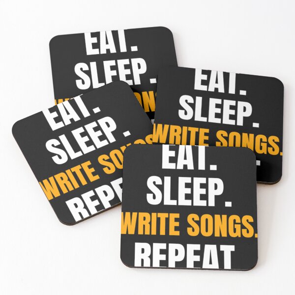 Item preview, Eat. Sleep. Write Songs. Repeat. Classic . designed and sold by senatoprtint.