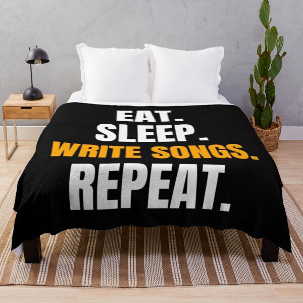 Item preview, Eat. Sleep. Write Songs. Repeat. Classic . designed and sold by senatoprtint.