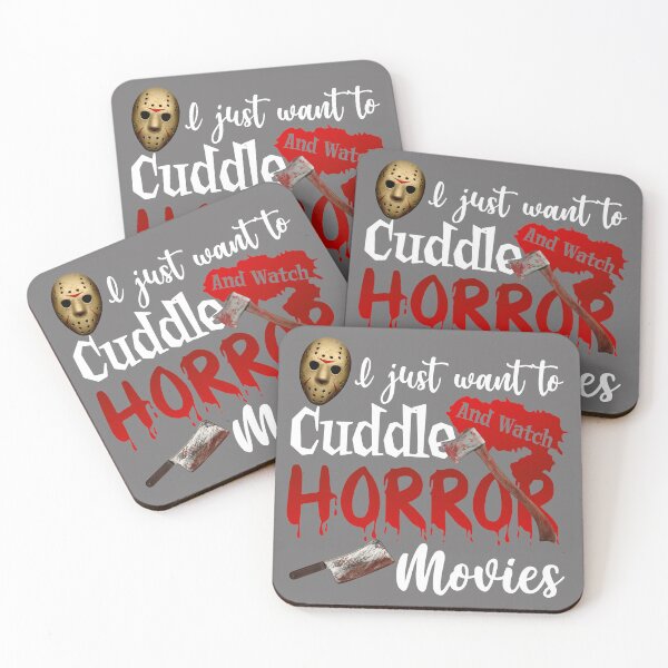 Item preview, I Just Want To Cuddle And Watch Horror Movies designed and sold by Moeez Javed.