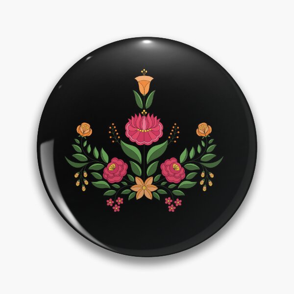 Item preview, Hungarian Floral Embriodery Design  designed and sold by AppareIIndustry.