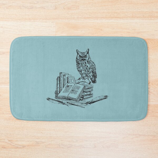 Item preview, Owlways Reading, Retro Owl with Books is Gift for Book lover and Birthdays, Winterowl designed and sold by DiensDesign.