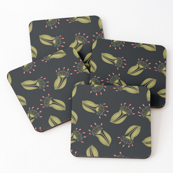 Item preview, Folk Vintage style flowers and berries. designed and sold by Kanchan1987.