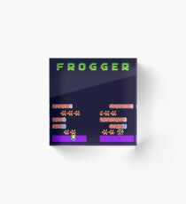 Frogger's Frustration 2 - Timing is Key Acrylic Block