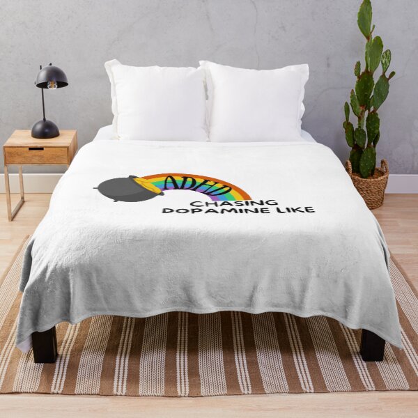 Item preview, ADHD - Chasing Dopamine like Gold at the end of the Rainbow designed and sold by TheBerriesADHD.