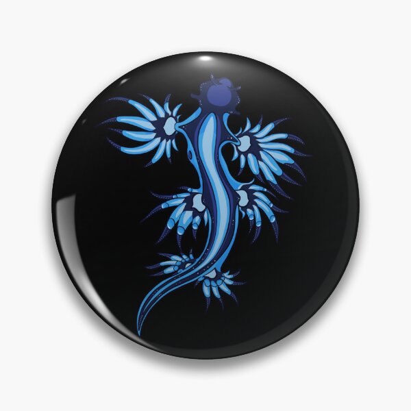 Item preview, Nudibranche Exotique Glaucus Atlanticus Bleu et Blanc . classique designed and sold by fieroiqfarel.