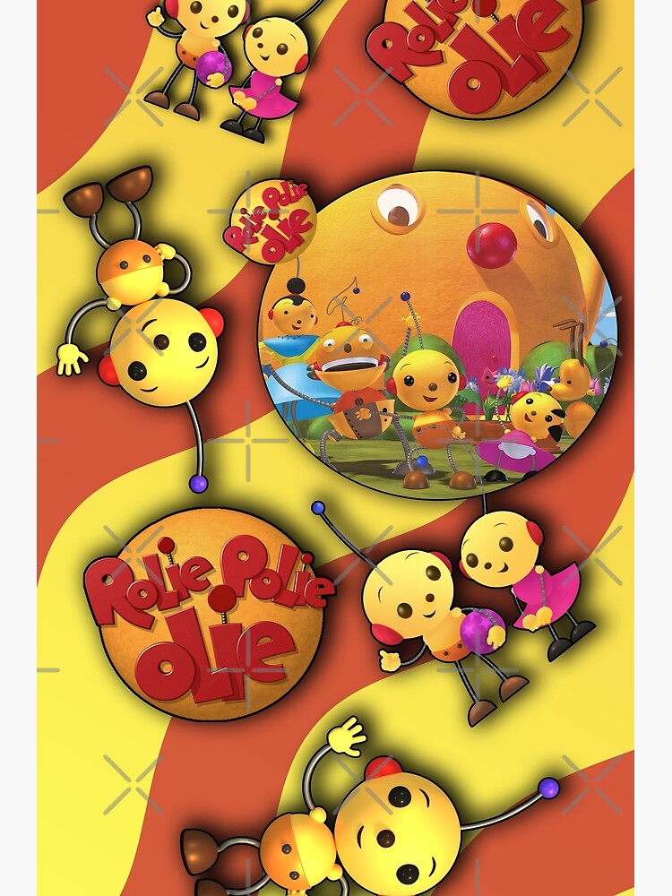 Rolie Polie Olie Pattern Poster For Sale By Razvanje20 Redbubble