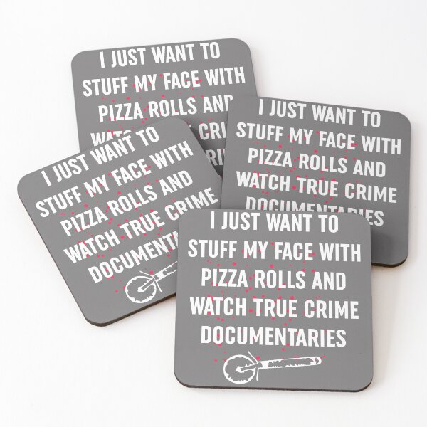 Item preview, I Just Want To Stuff My Face With Pizza Rolls designed and sold by Moeez Javed.