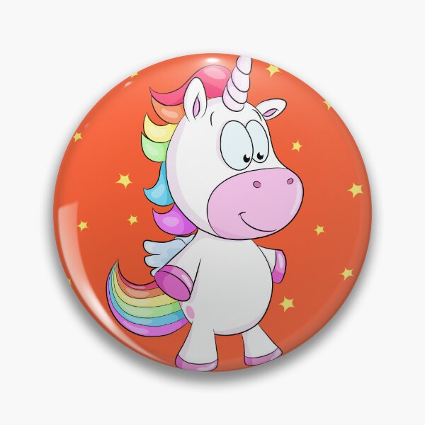 Item preview, Cute colorful unicorn with stars designed and sold by Christine Wulf.