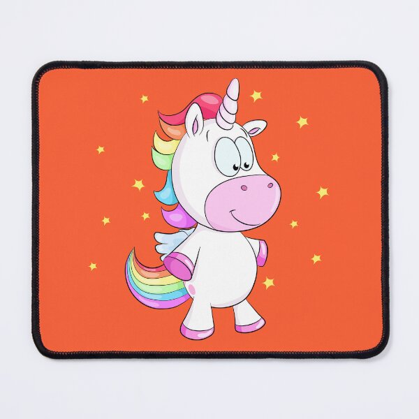 Item preview, Cute colorful unicorn with stars designed and sold by Christine Wulf.