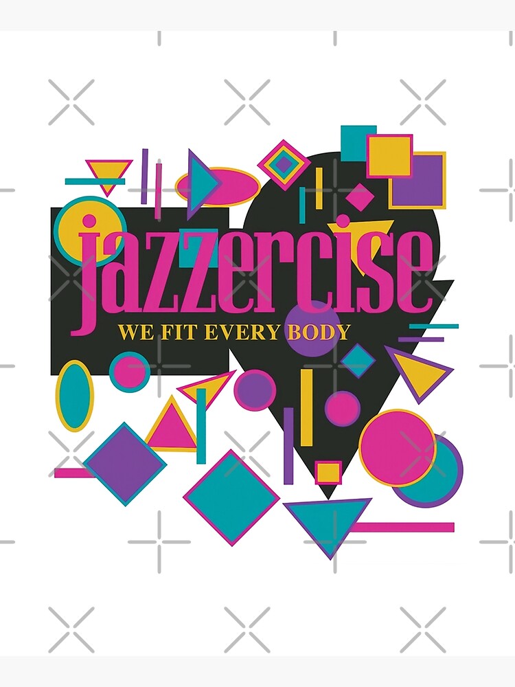 "Jazzercise Retro Vintage Logo" Poster for Sale by AronWindler Redbubble