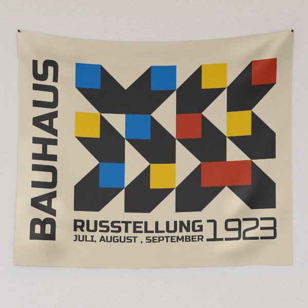 Item preview, Bauhaus - Retro / Art Deco architecture discipline from Berlin, Germany - Available in posters, etc - Multicolored  designed and sold by ArcFoundationCo.