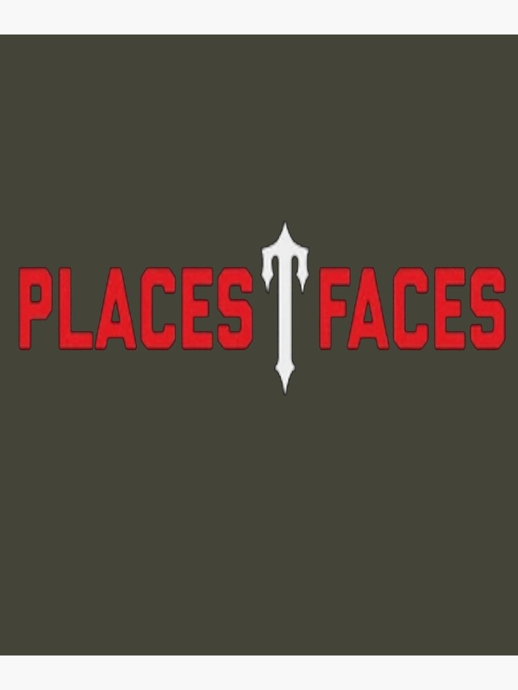 "TRAPSTAR X PLACES FACES Graphic" Poster by JordanJackson Redbubble