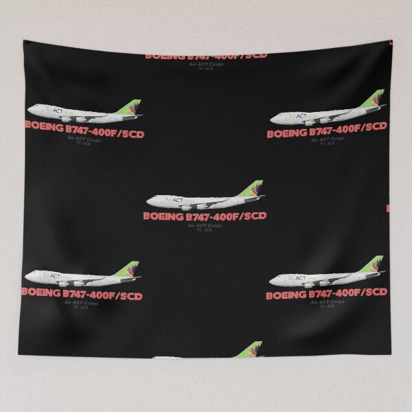 Item preview, Boeing B747-400FSCD - Air ACT Cargo  designed and sold by AnthonyBut5567.