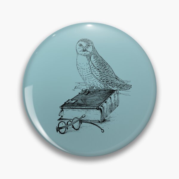 Item preview, Owlways Reading, Retro Owl with Books is Gift for Book lover and Birthdays, Winterowl designed and sold by DiensDesign.