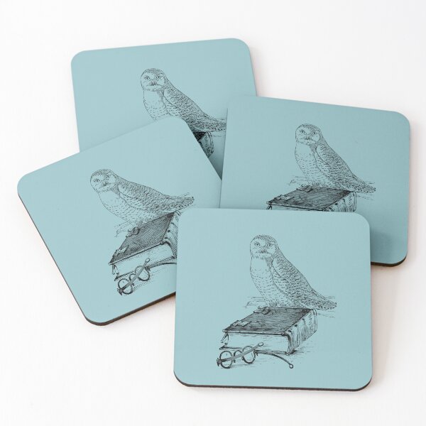 Item preview, Owlways Reading, Retro Owl with Books is Gift for Book lover and Birthdays, Winterowl designed and sold by DiensDesign.