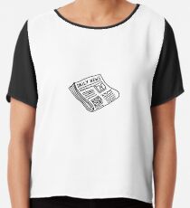 Daily news Chiffon Top
