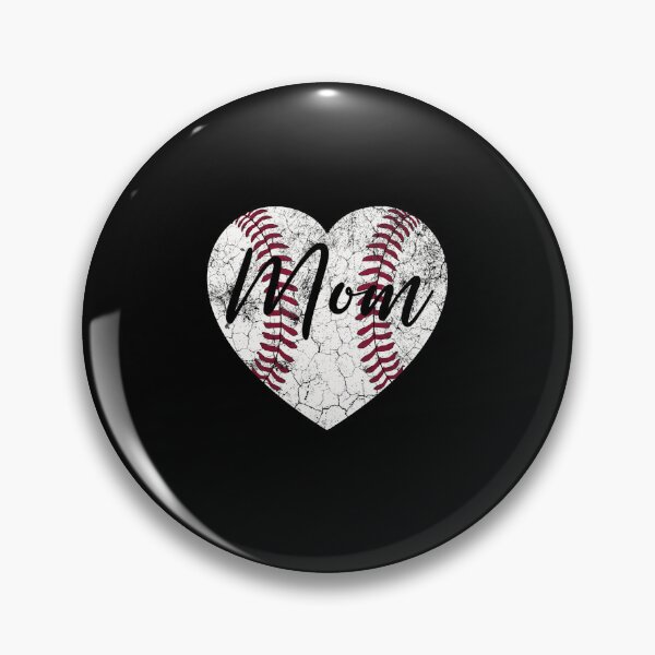 Item preview, Baseball Softball TBall Heart Mom Womens Mothers Day designed and sold by shortfom.
