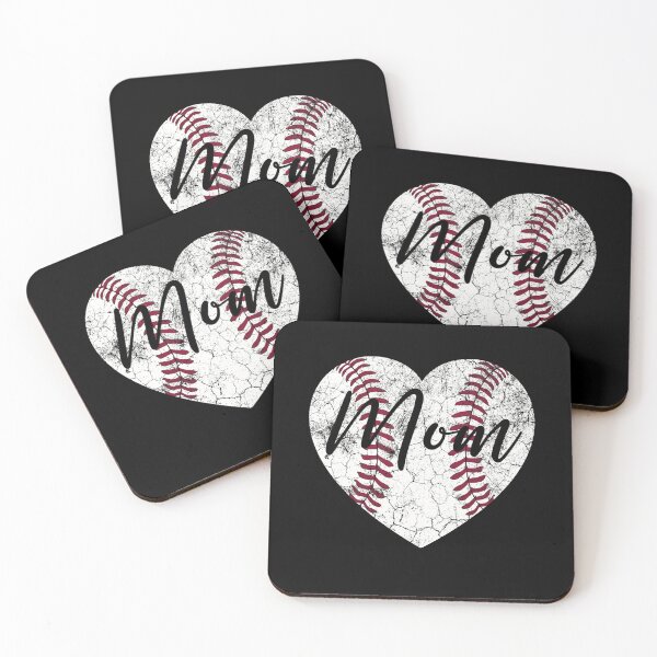 Item preview, Baseball Softball TBall Heart Mom Womens Mothers Day designed and sold by shortfom.