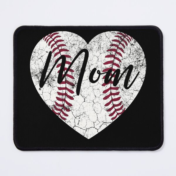 Item preview, Baseball Softball TBall Heart Mom Womens Mothers Day designed and sold by shortfom.