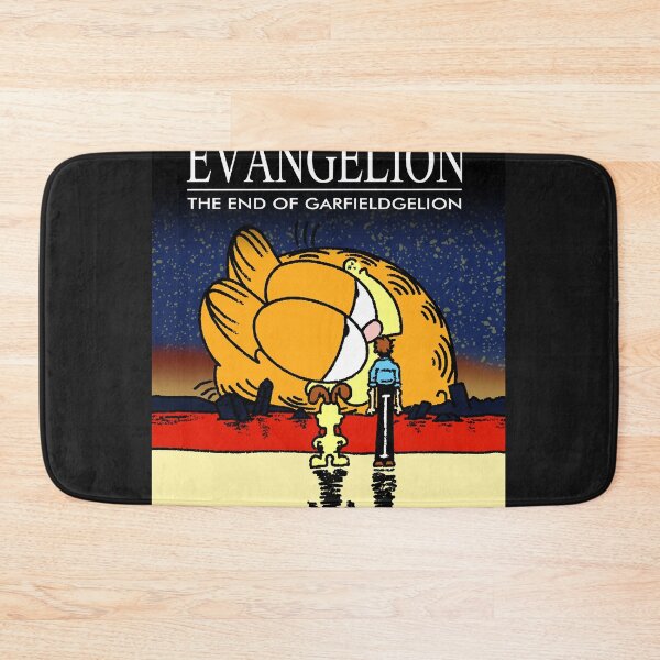 Item preview, neon genesis evangelion garfield designed and sold by sbernaxlsnider.
