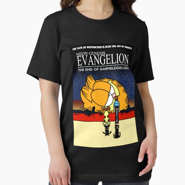 Item preview, neon genesis evangelion garfield designed and sold by sbernaxlsnider.